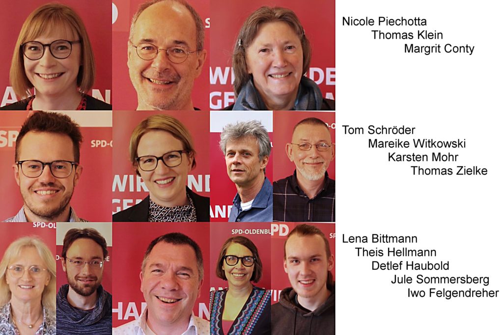 Unsere Kandidat*innen für den Stadtrat › SPD Oldenburg Nord (OV 4)